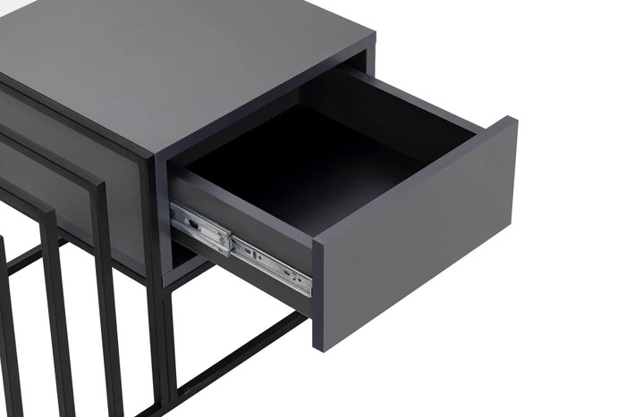 Hanah Home Mesa de centro Charlotte - Negro